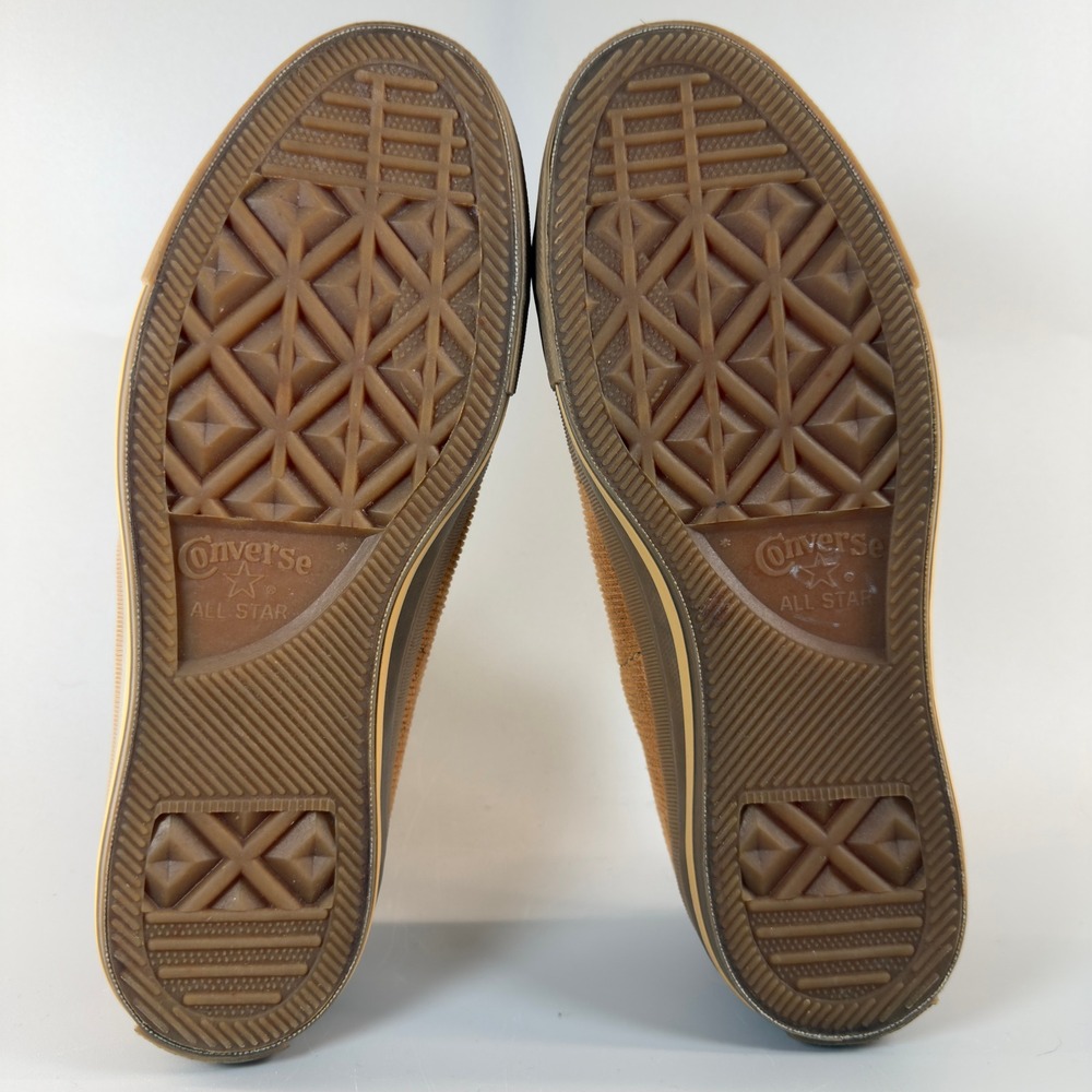Converse Chuck Taylor One Star Corduroy Womens 8 Sneaker Brown Gum Lace Low Shoe - Picture 15 of 16